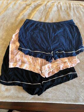 Stars Above Sleep Shorts, Bundle of 3, Size Large